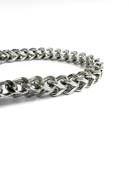 Steel Box Chain Bracelet